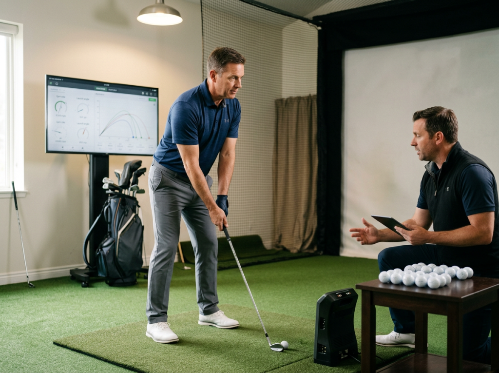 golfer-testing-custom-ball-fitting-for-better-distance-and-feel
