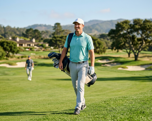 golfer-wearing-moisture-wicking-shirt-for-all-day-comfort